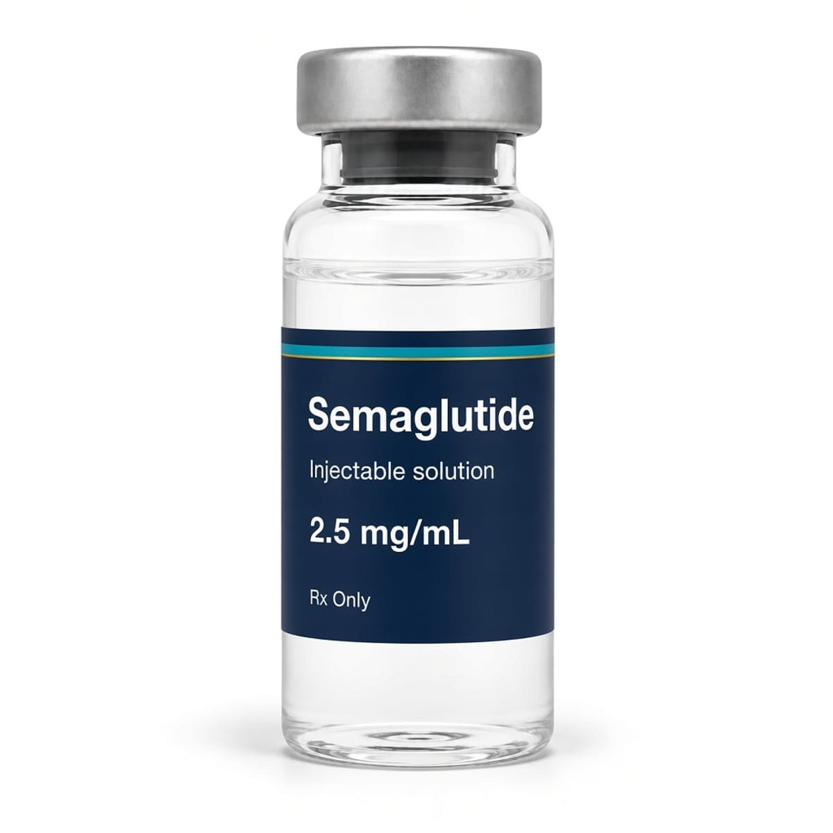 Semaglutide vial — illustrative